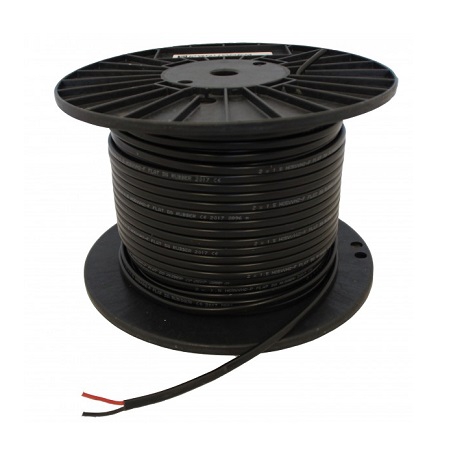Platte PVC kabel 2 x 2,5 mm²